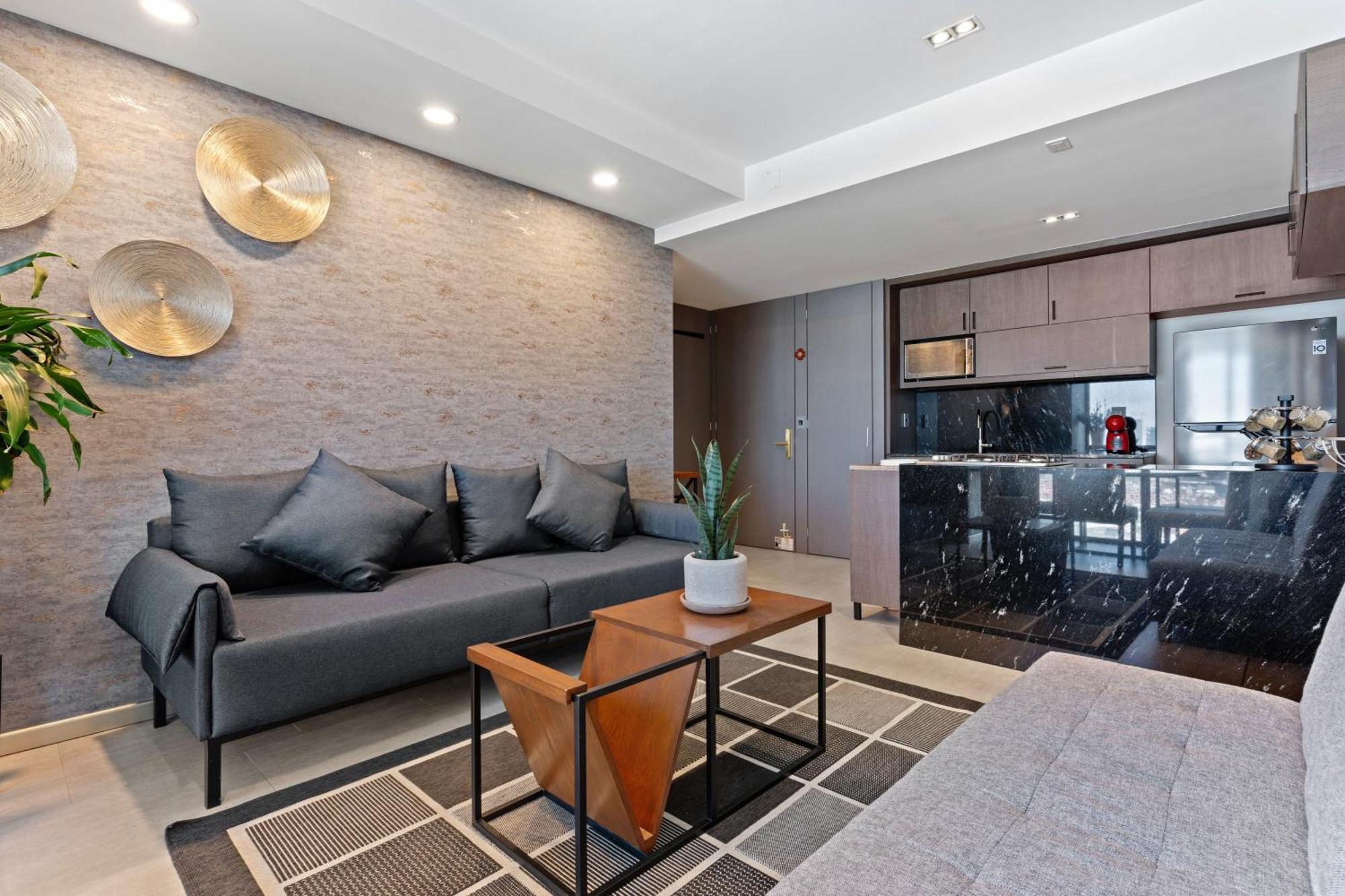 Departamento Nuevo De Lujo En Zona Angelopolis Apartment El Gallinero