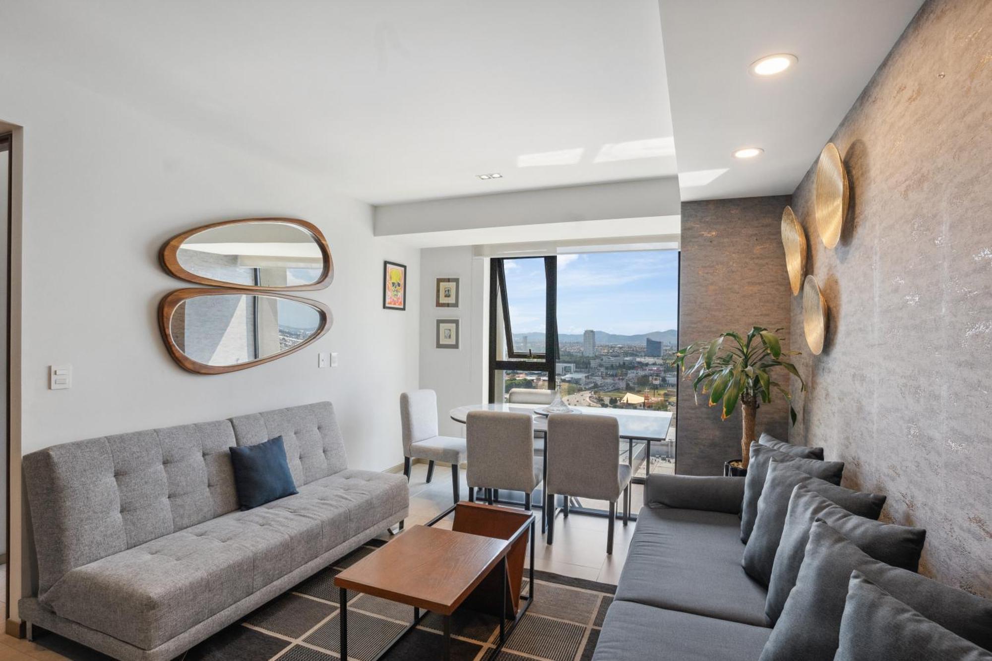 Departamento Nuevo De Lujo En Zona Angelopolis El Gallinero