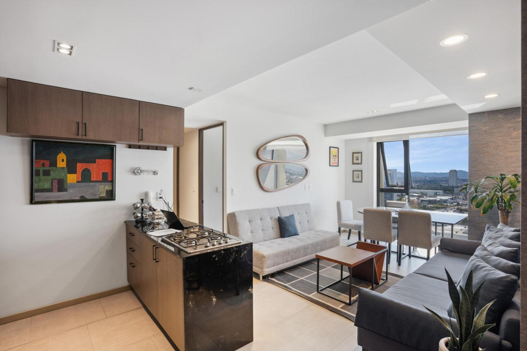 Departamento Nuevo De Lujo En Zona Angelopolis * El Gallinero